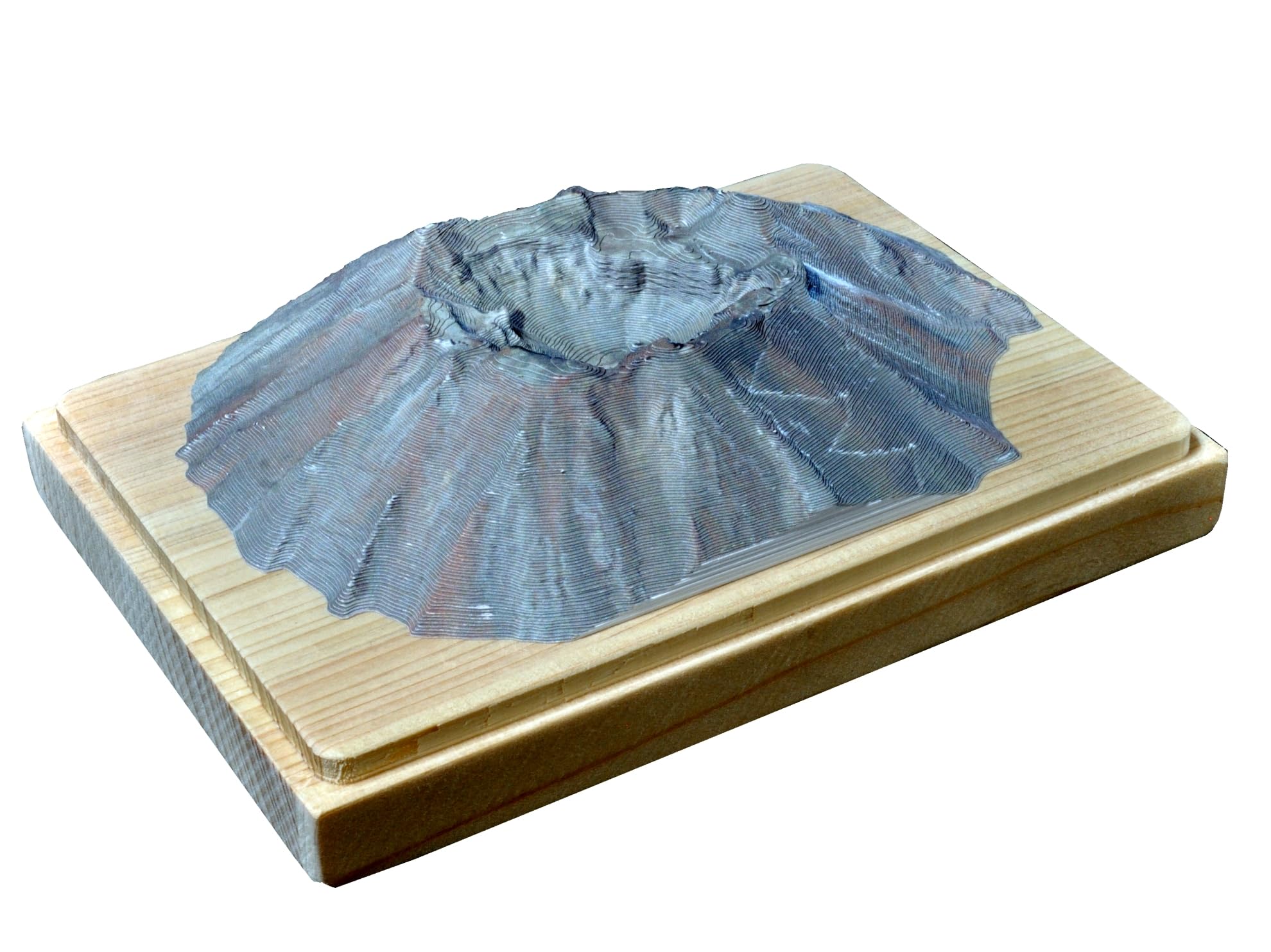 Amazon.co.jp: 紙岳「富士山頂1万5千分の1」(キット) : ホビー