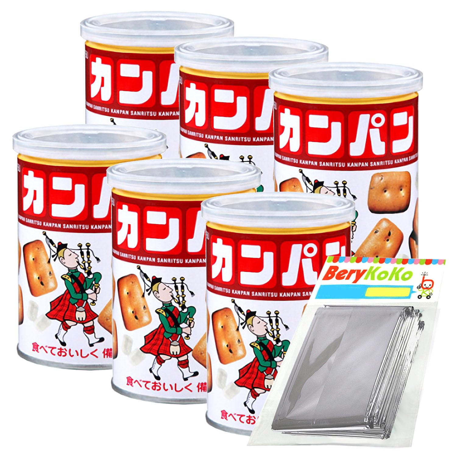 かんぱんさん専用 缶入カンパン（大豆フリー） 100g×24缶 | 【ミドリ安全