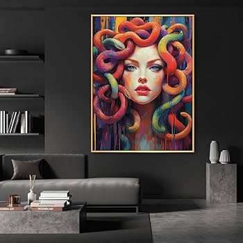 失恋アート　medusami art カラフルアート 👁️COLORFUL WORLD VIEW👁️ @miyajima_art13 【近作一部