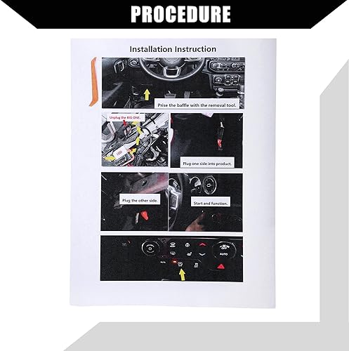 Miniatura 6 de Hihaha Kit de cancelación de parada de arranque automáticopara Jeep Wrangler JL JLU 2018-2023 para Jeep Wrangler GladiatorSistema de arranque