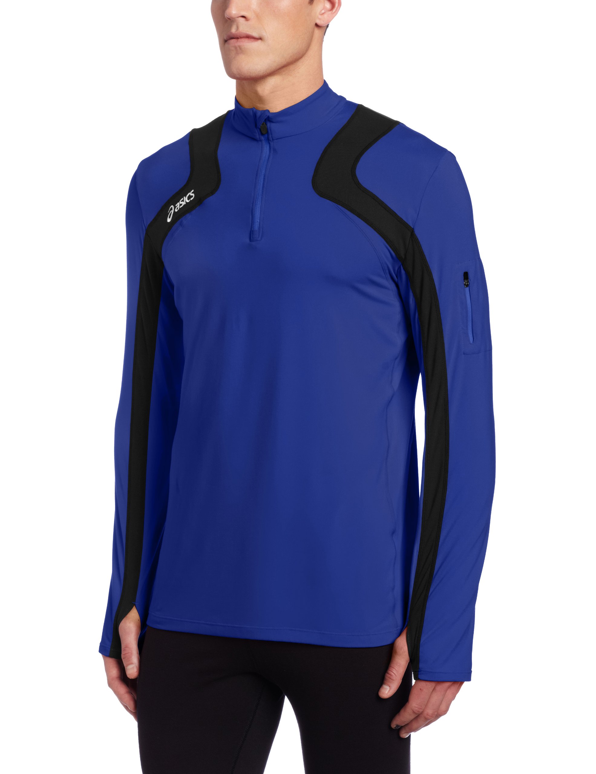 Amazon.com: ASICS Men's Team Tech Half Zip, X-Small, Royal