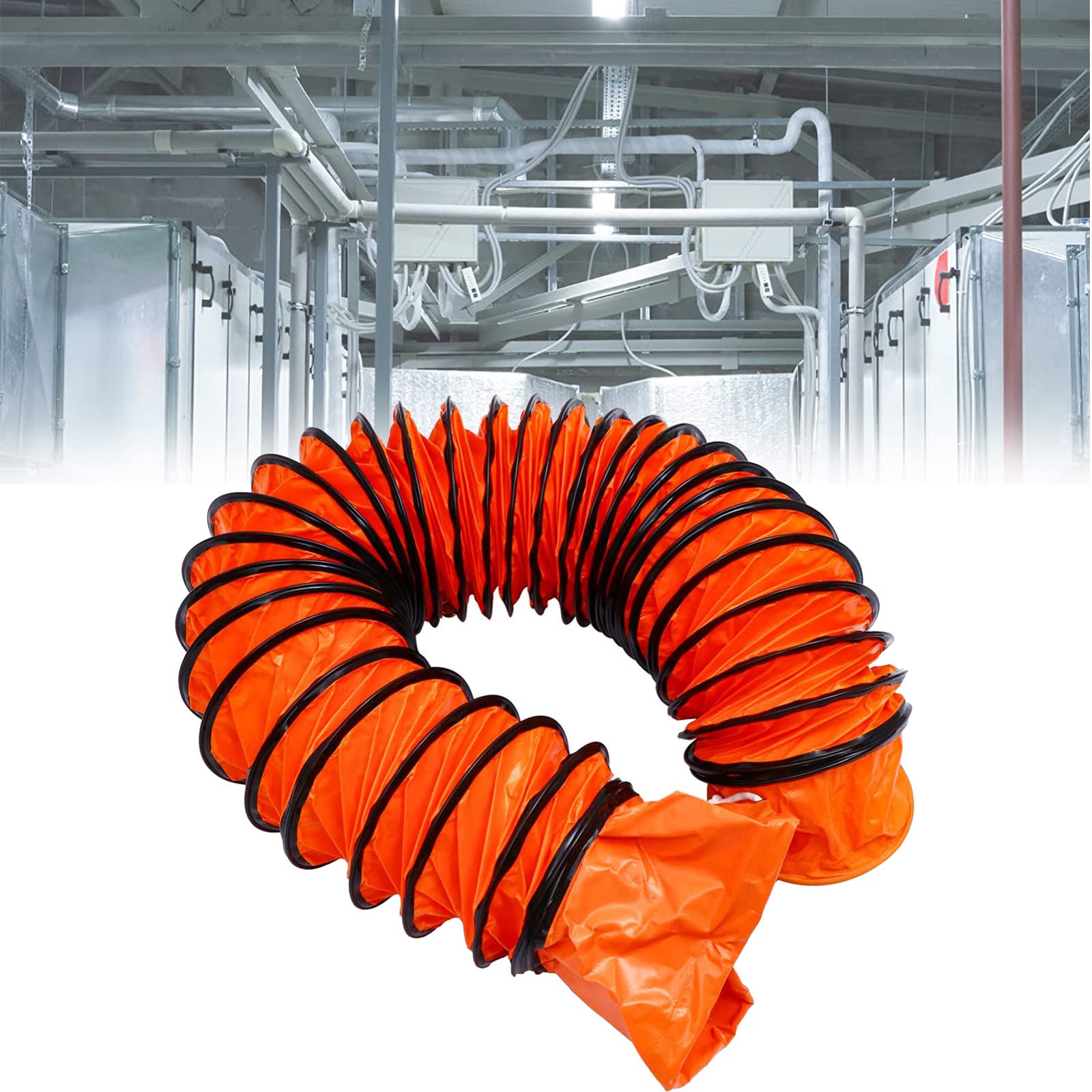 Conduit flexible en PVC pour éliminer l'humidité et renouveler l'air
