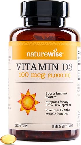 Miniatura 20 de Cápsulas de gel de vitamina D3 2000iu, de NatureWise, 1, 1