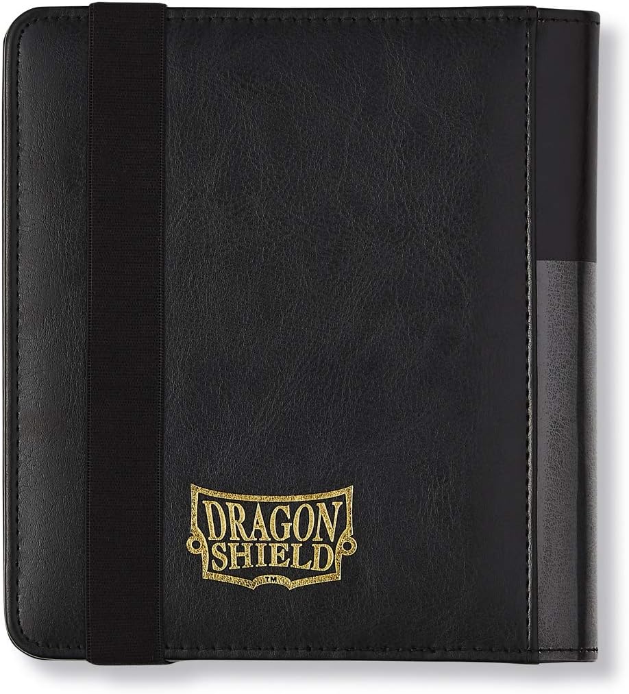 Arcane Tinman AT-35002 Card Binder: Dragon Shield 2 Pocket Portfolio, Black