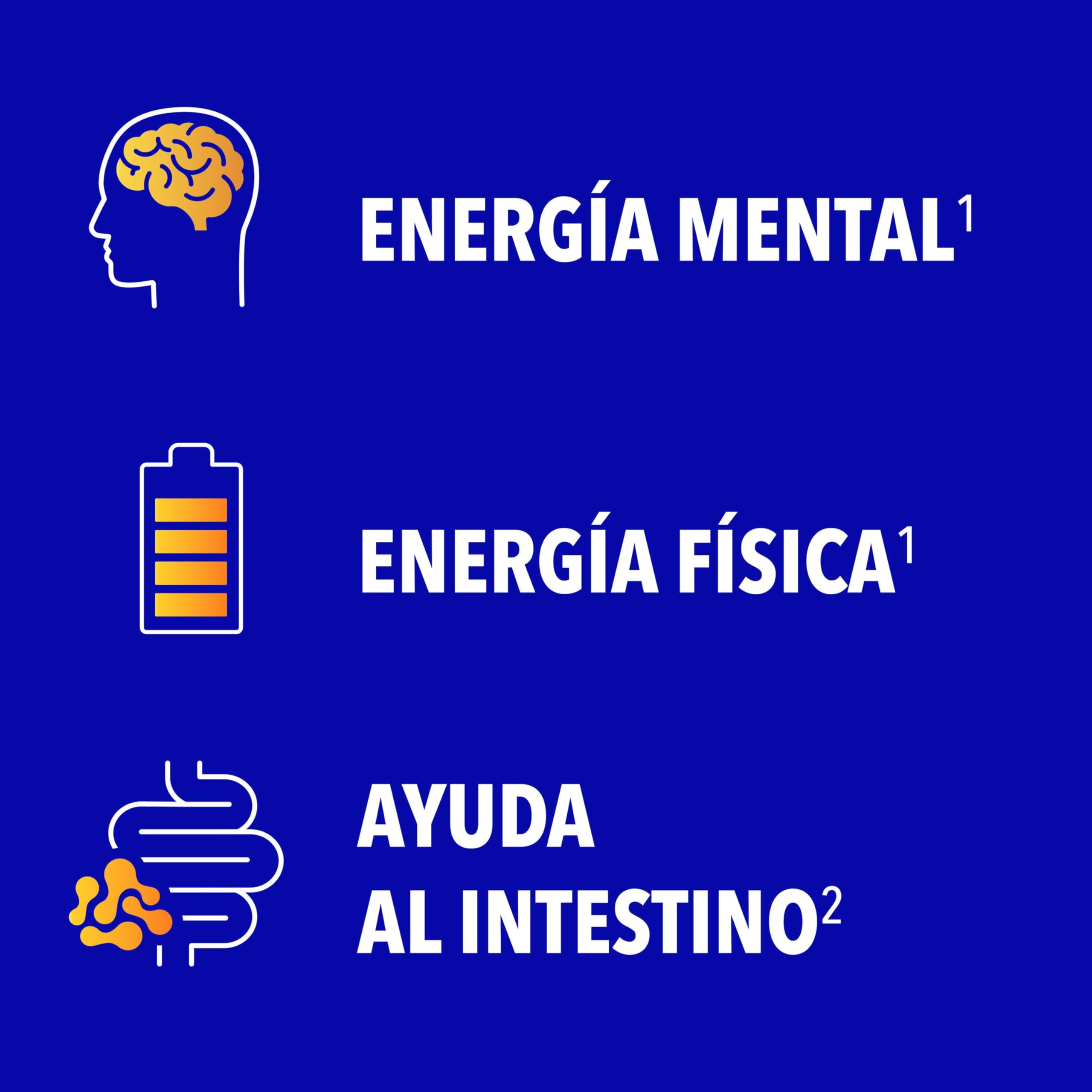 Bion3 Energy Gummies para la energía física y mental con Vitamina C y Magnesio, Vitaminas B12, B1, B2, B3, B6, B7, Vitamina D y Probióticos, 60x2 gummies, para 1-2 meses de uso