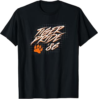 4 Hawkins High School Tiger Pride 86 T-Shirt