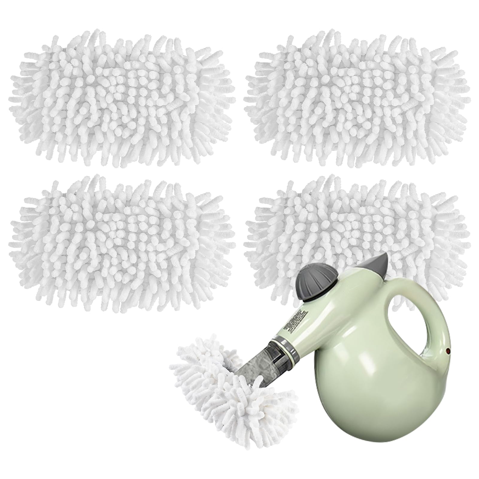 LOVECO Universal Steamer Cloth Covers for Steam Mop and Cleaner, 4 PCS