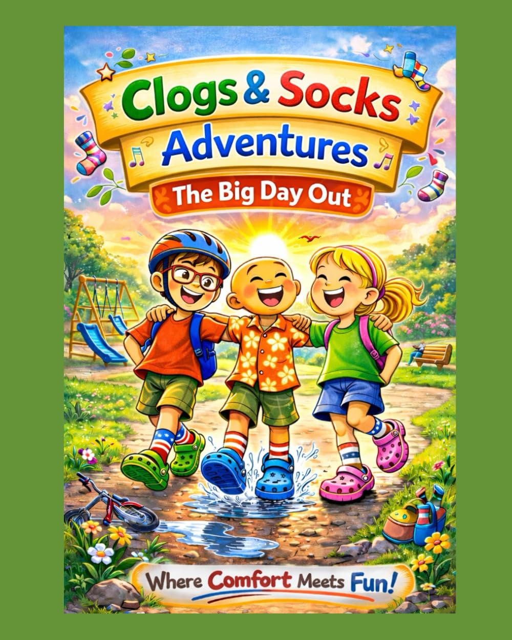 The Comfort Adventure in Clogs and Socks: Where Comfort Meets Fun! (Clogs & Socks Adventures)
