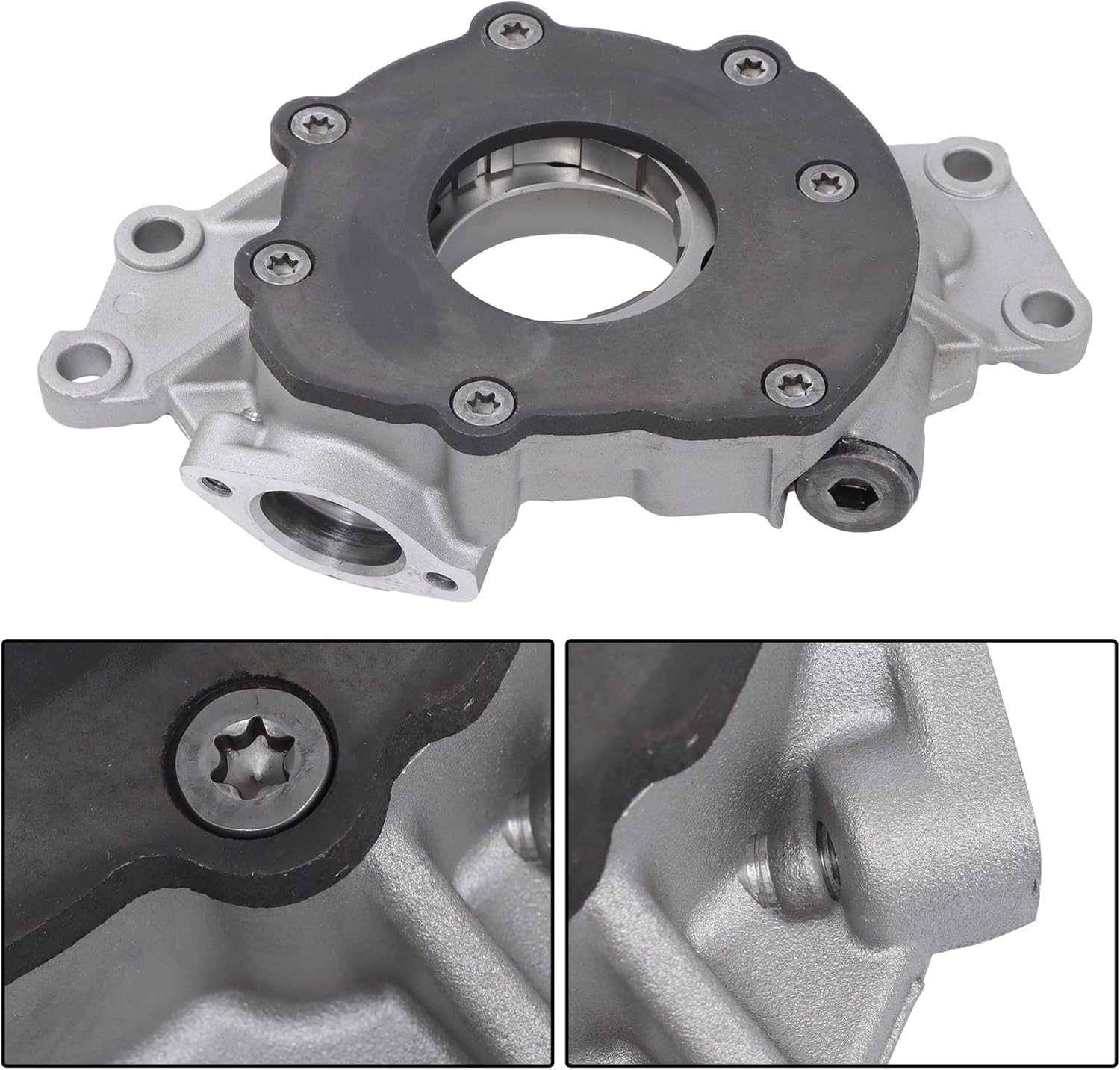 labwork Oil Pump Timing Chain Kit with Timing Cover Gasket Replacement for Chevy Express 2500 6.0L V8 2008-2009 Replacement for Yukon 5.3L V8 2007-2009 TCS45993 12646386