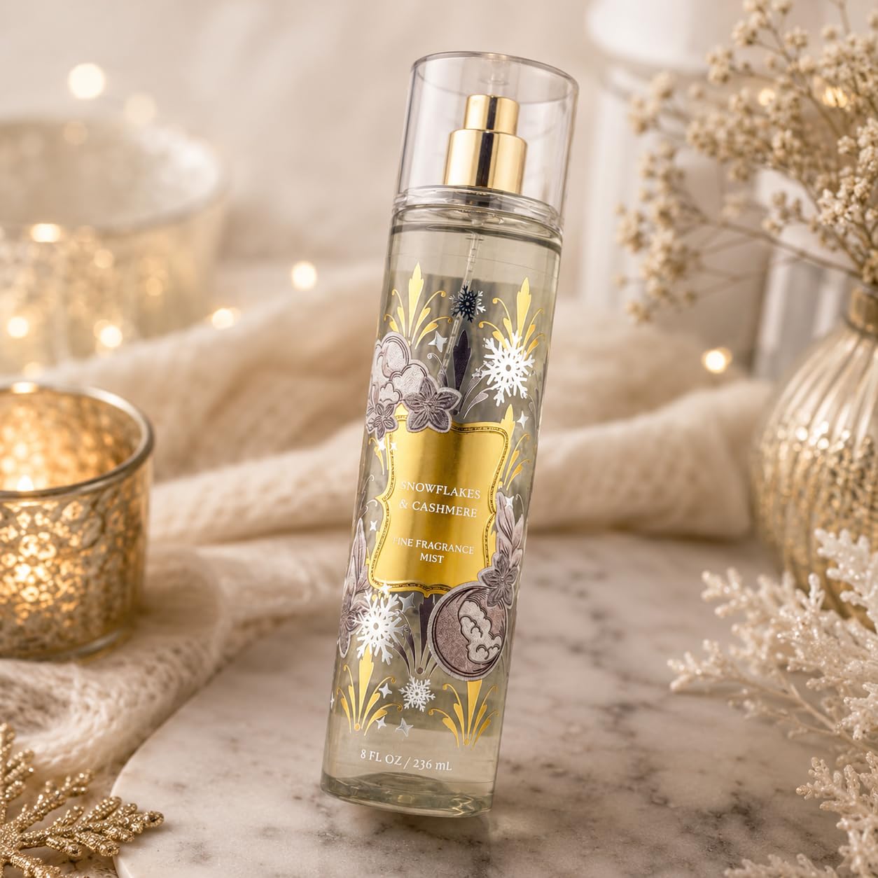 Amazon.com : Snowflakes & Cashmere Fine Fragrance Mist | 8 fl oz