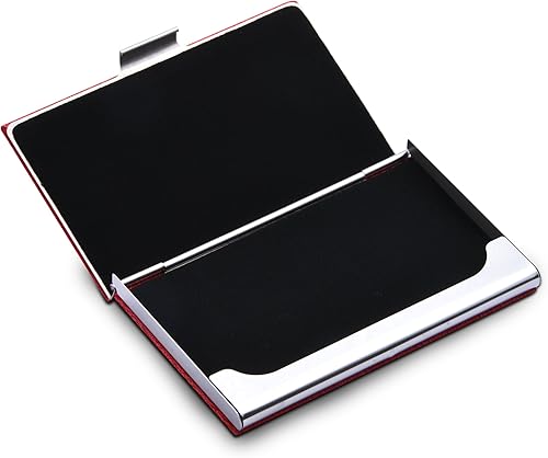 Miniatura 10 de Personalizar Gratis Grabado Personalizado Tarjeta de Crédito Titular de la Tarjeta de Visita Tarjetero, Negro -, Estilo casual de negocios, adecuado