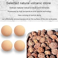 Vista 3 de Control de aceite On The Go Ball Fit REVLON - Bola de rodillo volcánica absorbente de aceite, compatible con rodillo de absorción de aceite REVLON