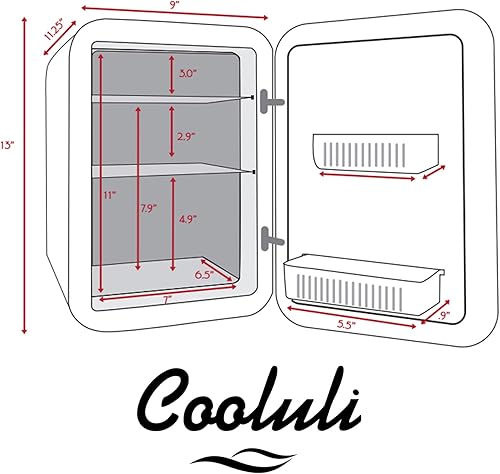 Vista 49 de Cooluli Infinity - Mini nevera Azul