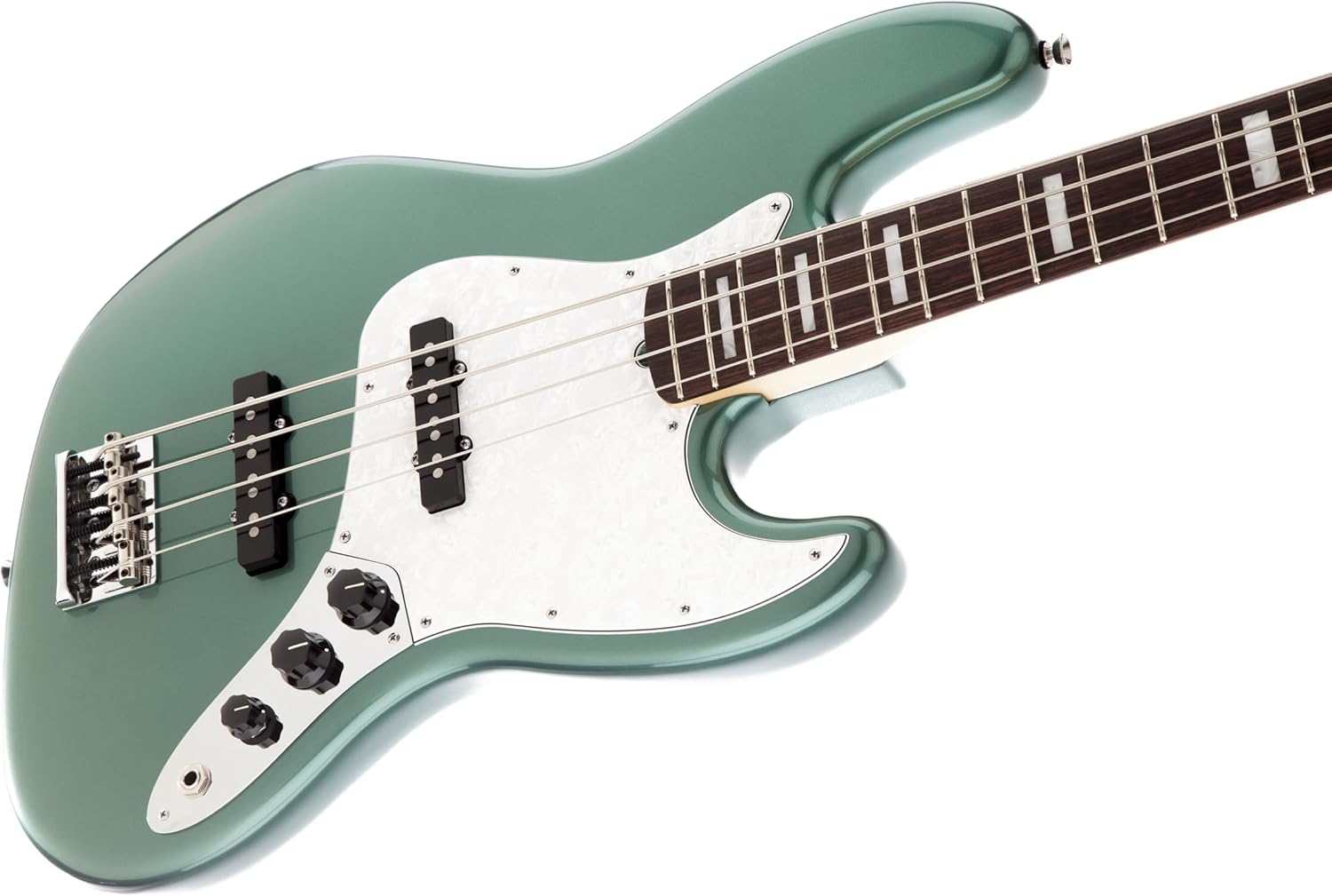 Fender Musical Instruments Corp. 0190090846 4-String Bass Guitar, Sherwood Green Metallic