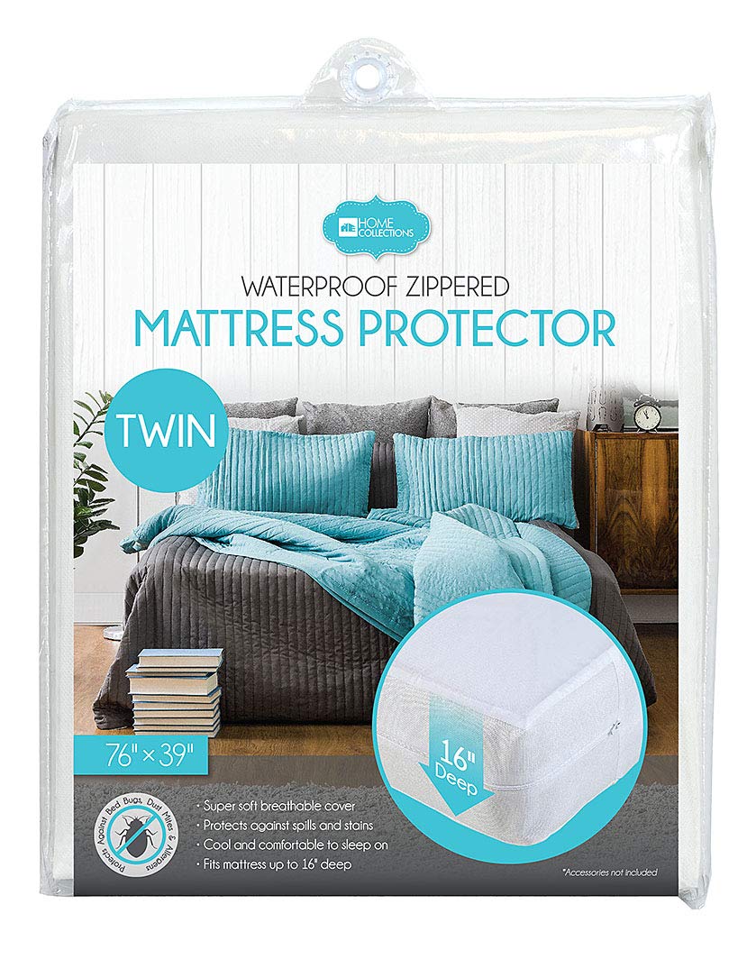 Non Woven Waterproof Zippered Mattress Protector 16 Deep 76x39 Twin