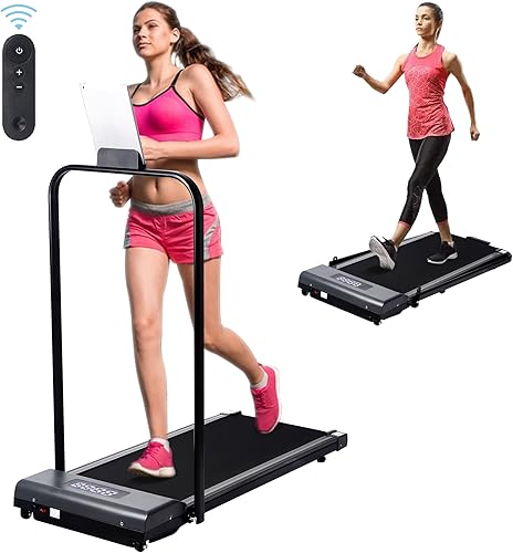 Caminadora plegable para usar debajo del escritorio, cinta de correr compacta, para instalación en casa y oficina, sin necesidad disponible en Yaxa Venezuela