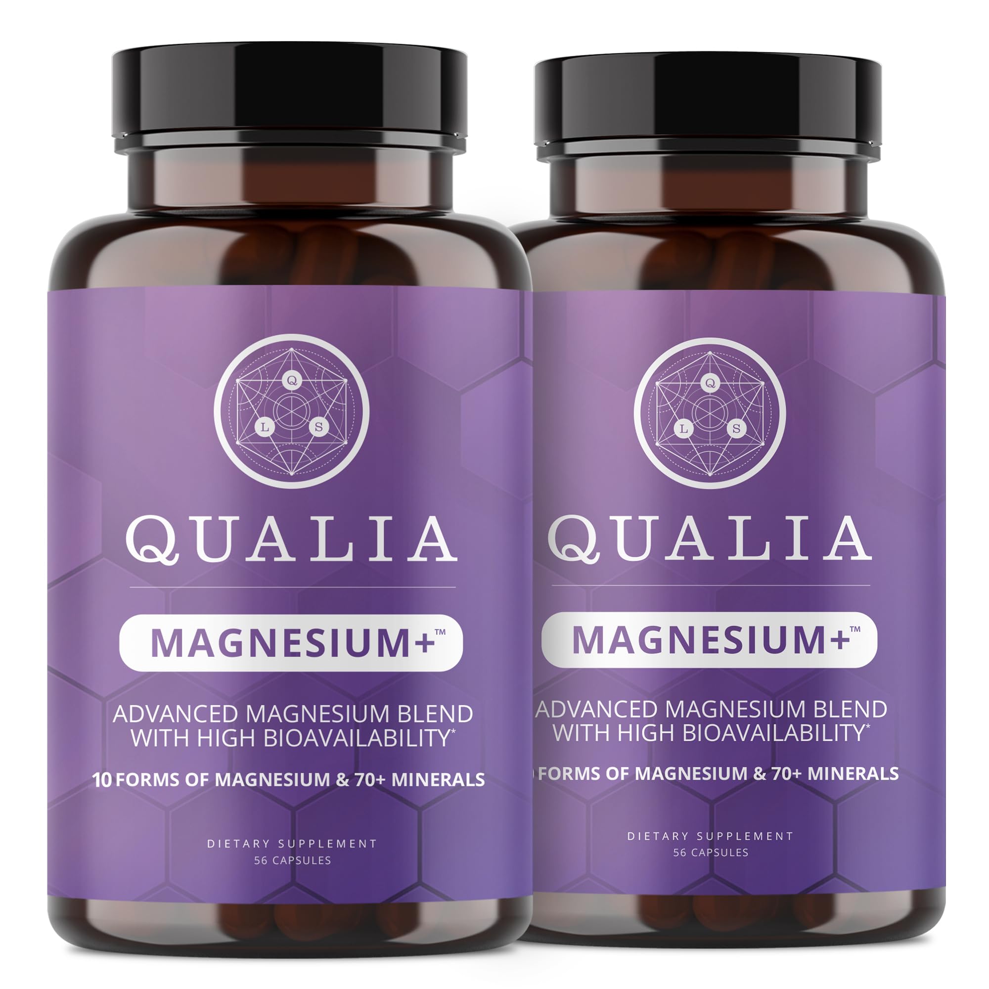 Qualia Magnesium Supplement with Glycinate, 10 Forms and 70+ Minerals — Amazon image 8
