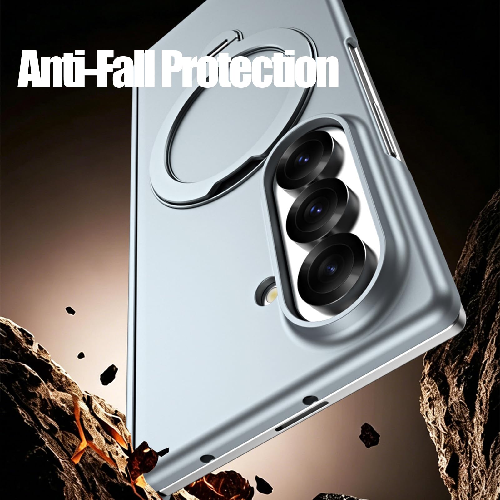 Custodia Magnetica Per Samsung Galaxy Z Fold 8 Ultra, Anello Cerniera