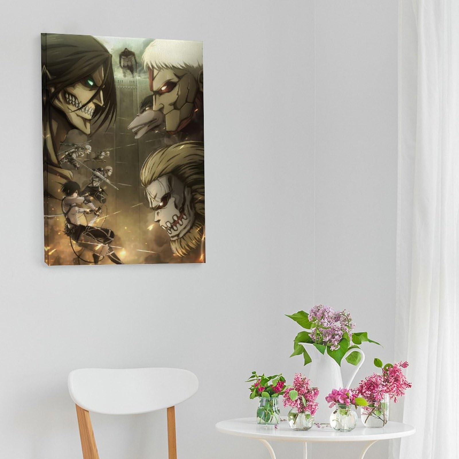 Amazon.co.jp: アートパネル 進撃の巨人 装飾画 30x40cm モダン