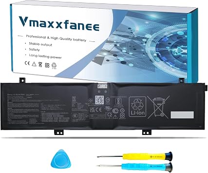 C41N2101 Laptop Battery Replacement for Asus ROG Zephyrus G14 GA402 GA402R GA402RJ TUF Dash F15 FX517 Zenbook Pro 14 UM6702RA Duo VivoBook Pro 15X OLED K6501ZM Series 0B200-04110100