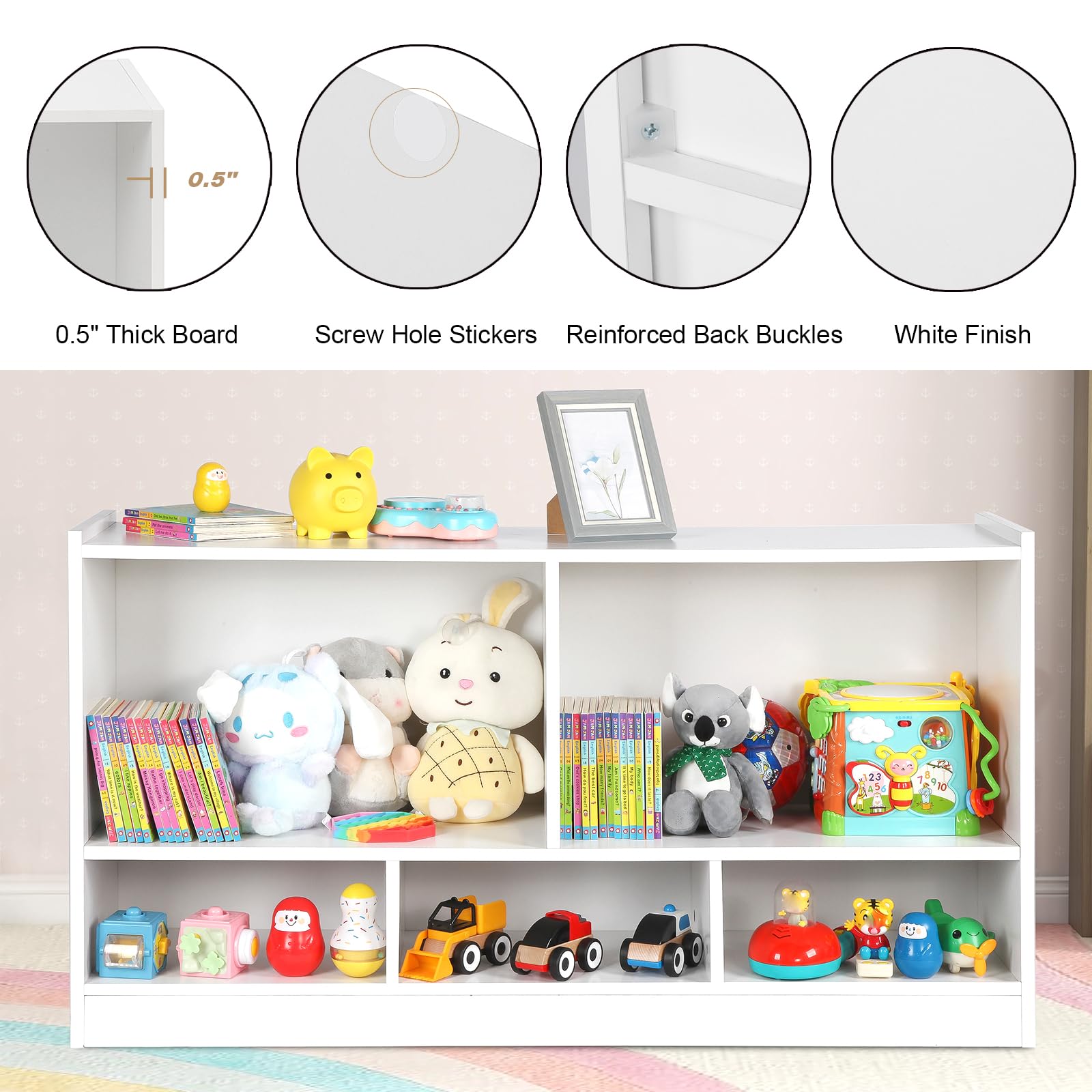 Amazon.com: PACHIRA E-Commerce Kids Bookshelf and Toy