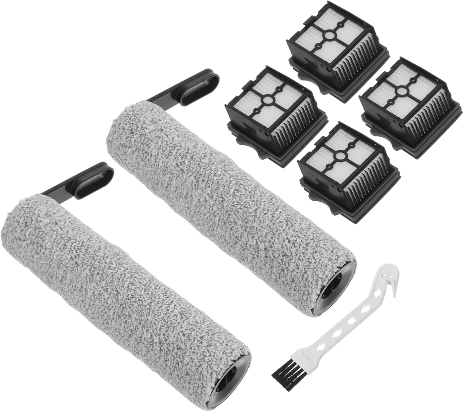 1set Floor Scrubber Parts and Filter Replacement for Enhanced Cleaning Performance Compatible Floor Scrubber Models and Easy to Maintain