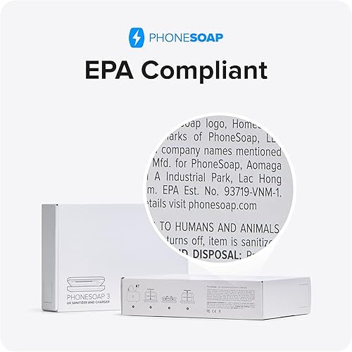 Miniatura 8 de PhoneSoap 30 - Sanitizador de rayos UV y cargador universal para teléfono