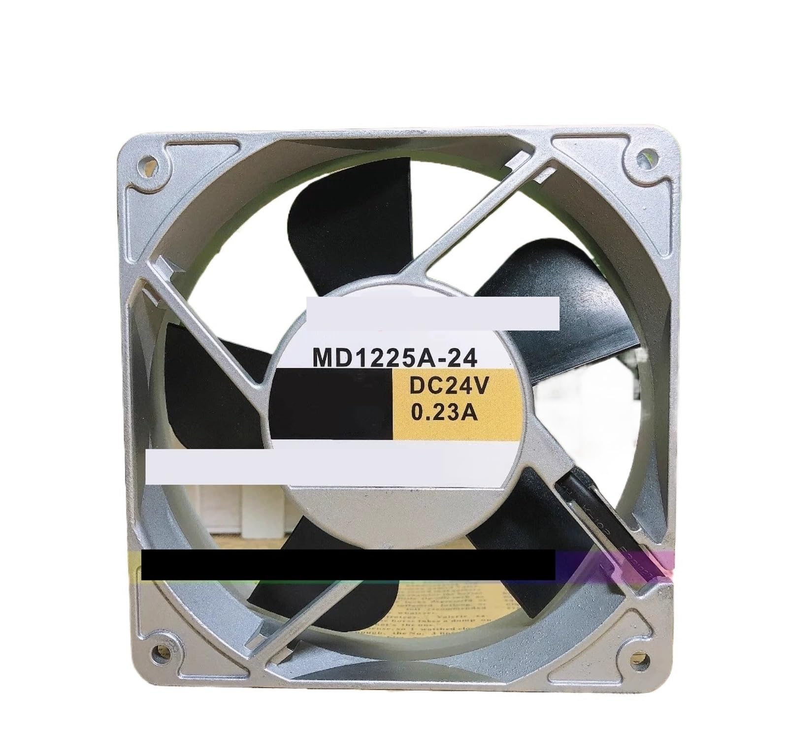 Ventilateur de refroidissement MD1238A-24 haut rendement en aluminium