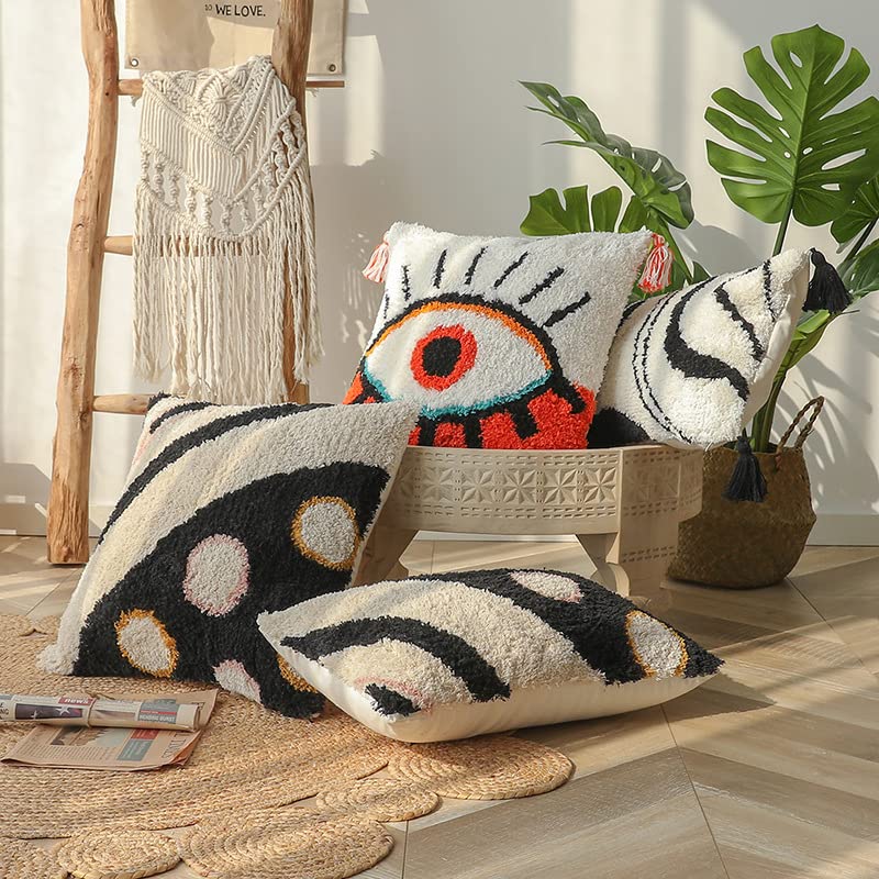 Coral & Tusk クッション Evil Eye Coral & Tusk Evil Eye Pillow - The Lux Cut