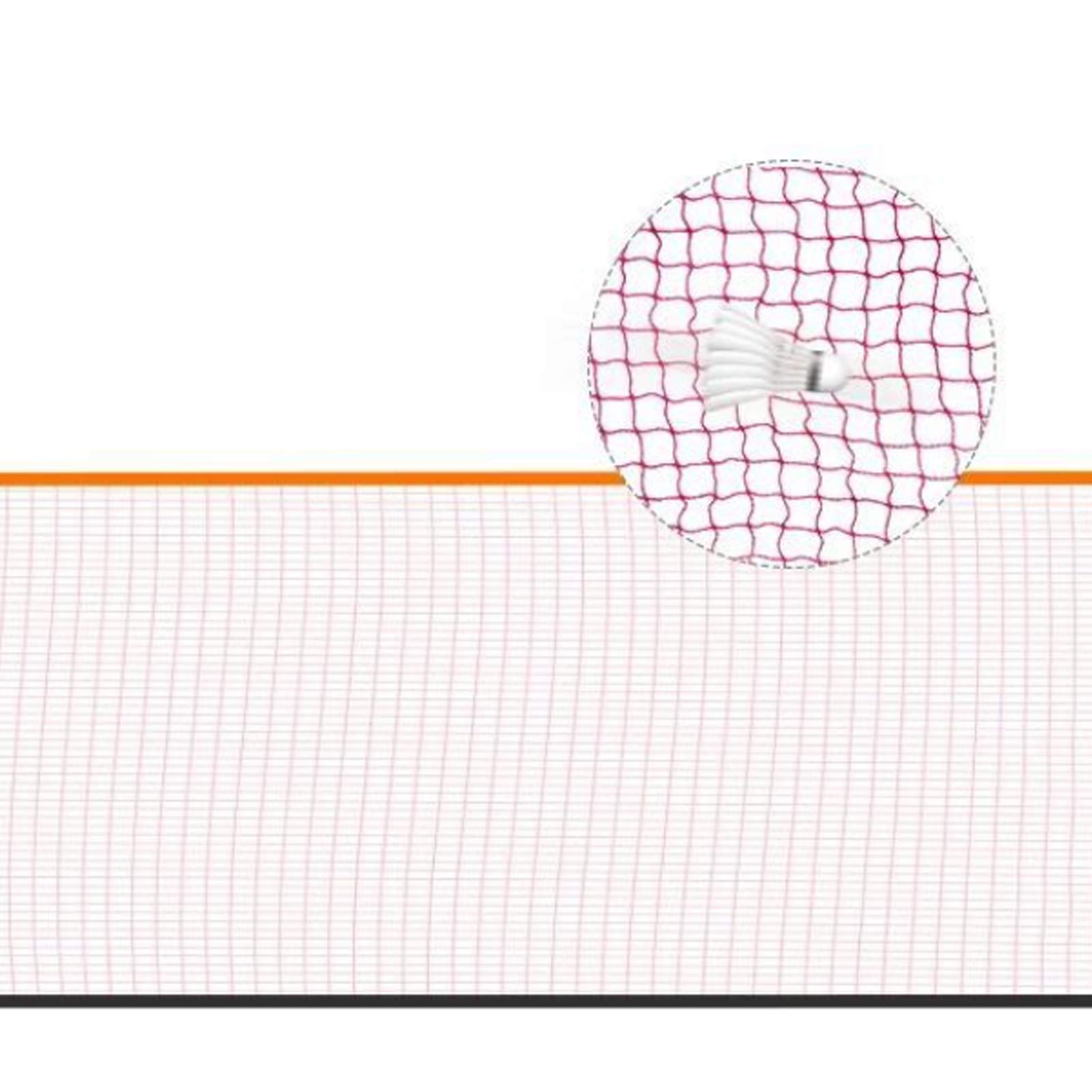 Rete da Badminton Rete da Pallavolo per Bambini Rete da Tennis Pieghevole Portatile, per Interni ed Esterni Cortile Spiaggia, con Supporto Facile Installazione(B)