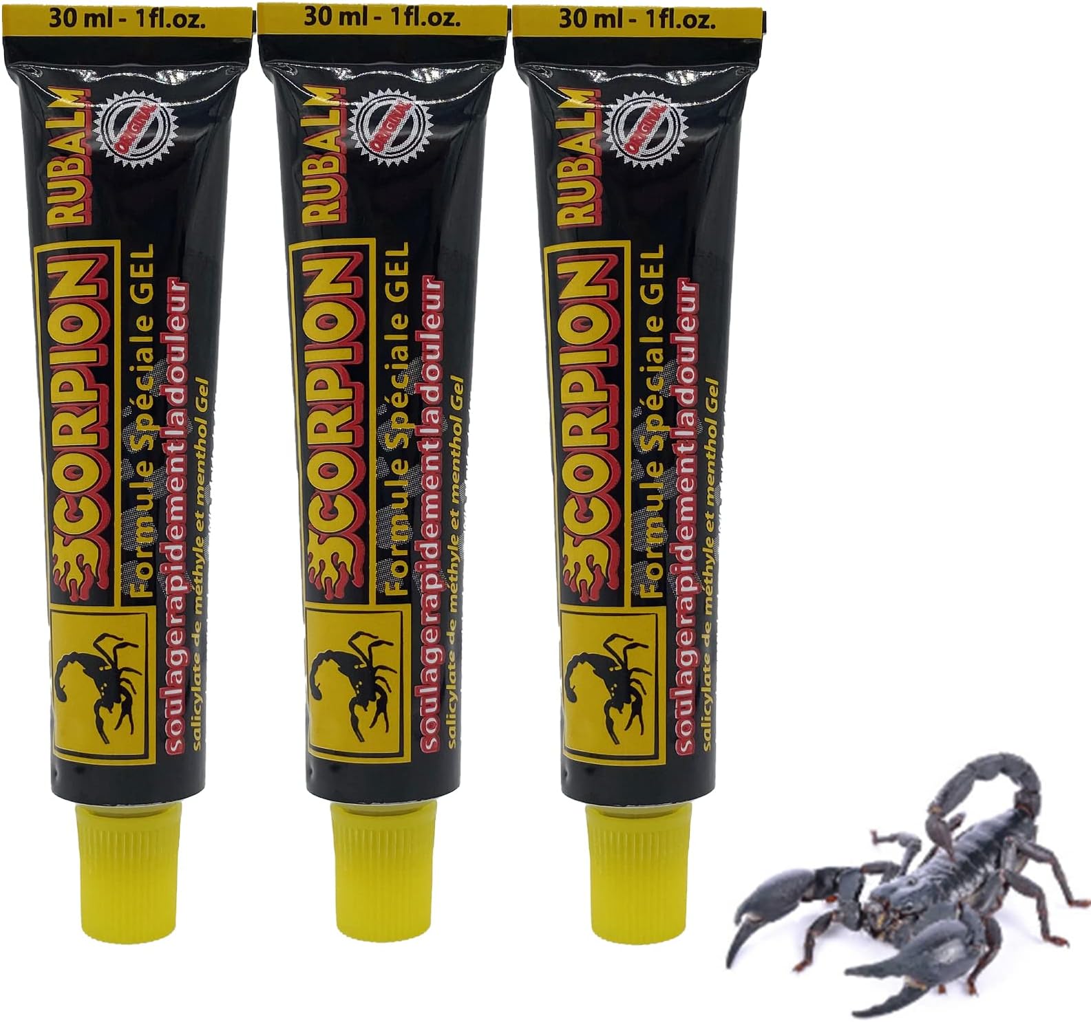 KONGDY 3 Pcs Scorpion Cream, Scorpion Extra Strength Cream, 30 ml/Tube (3 oz)