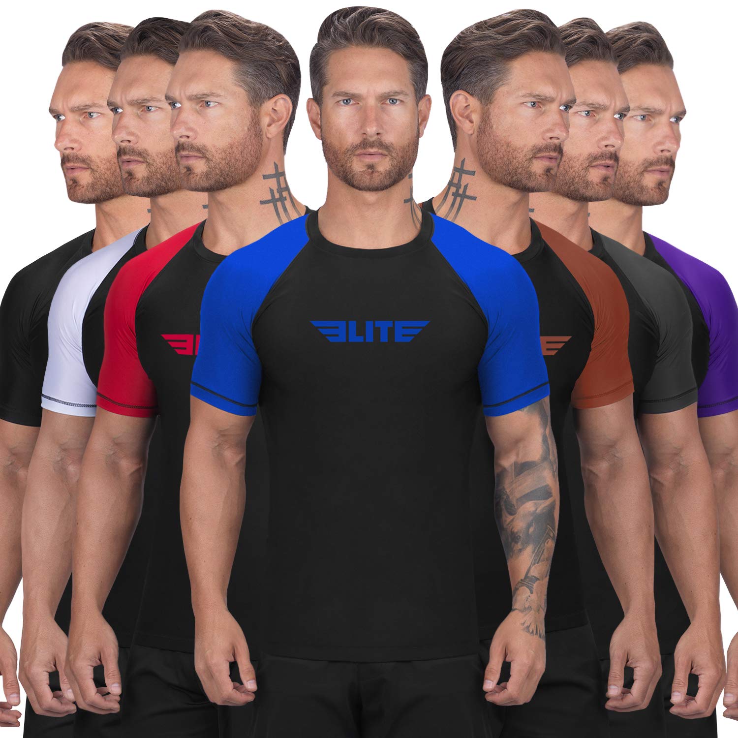 Elite SportsMen's Rash Guard Rash Guard