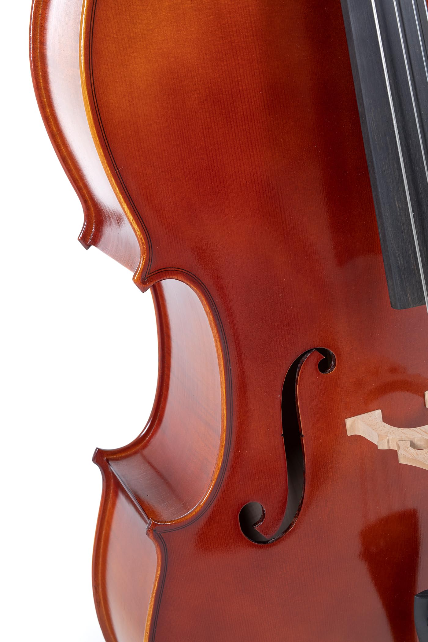 GEWA violonchelo, juego de violonchelos serie Ideale VC2-3/4 listo para tocar, incl. bolsa, arco de carbono, cuerdas Larsen Aurora