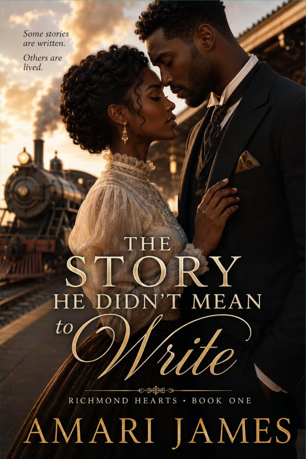 The Story He Didn’t Mean to Write: A Historical Romance — Richmond Hearts