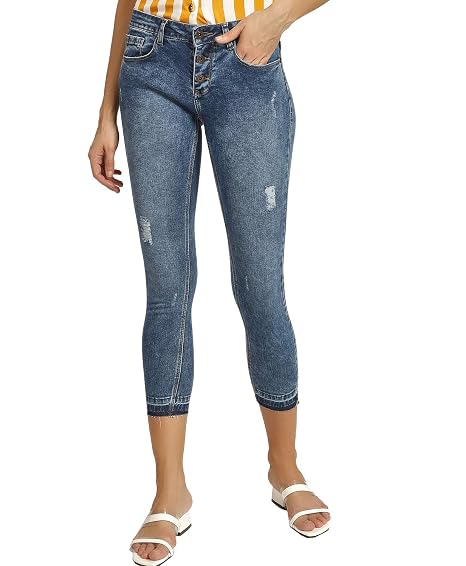 FBB Mid-Waist Skinny Fit Denim 
