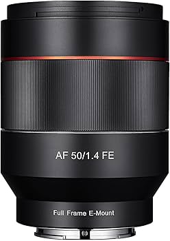 Amazon.co.jp: SAMYANG 単焦点標準レンズ AF 50mm F1.4 ソニー αE用