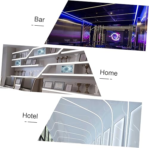 Miniatura 8 de Uonlytech 3 juegos de tira de neón para decoración de puerta, decoración rosa, tiras de luz LED, cuerda de silicona, luz de tubo de neón, luz