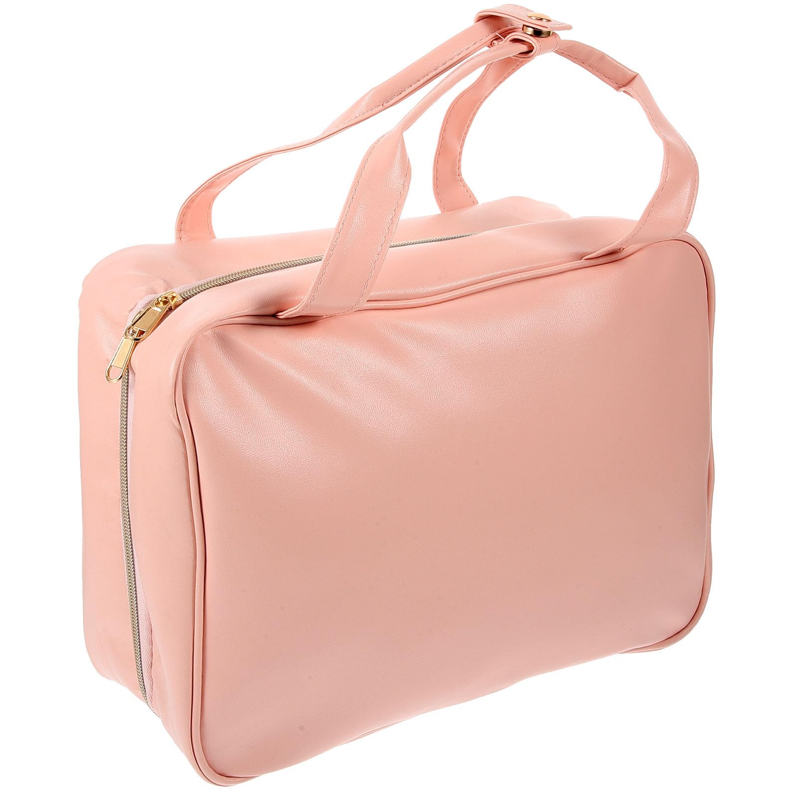 Reise Kulturtasche aus Pu Leder mit Großer Kapazität und Mehreren Fächern Tragbar und Robust für Outdoor und Reise Toilettenartikel
