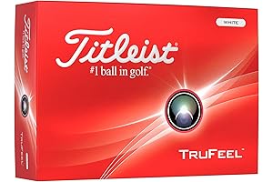 Titleist TruFeel Golf Balls (One Dozen): Elevate Your Swing with Exceptional Performance