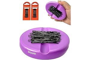 Magnetized Bobby Pin Organizer with Cushion Sizobi