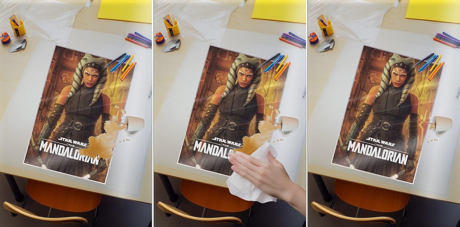 POSTER STOP ONLINE Star Wars: The Mandalorian - TV Show Poster (Season 2 - Ahsoka Tano) (Size: 24" x 36") (Laminated Poster & Strips)