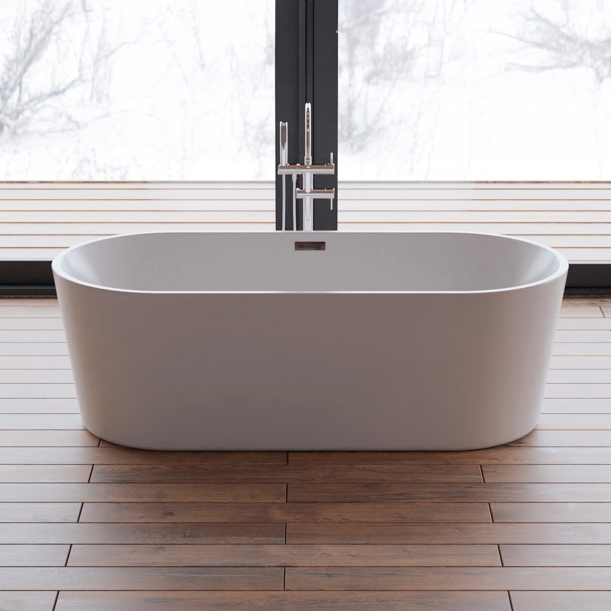 SPALINA Jade - Vasca freestanding Ovale L 170 x l 80 cm