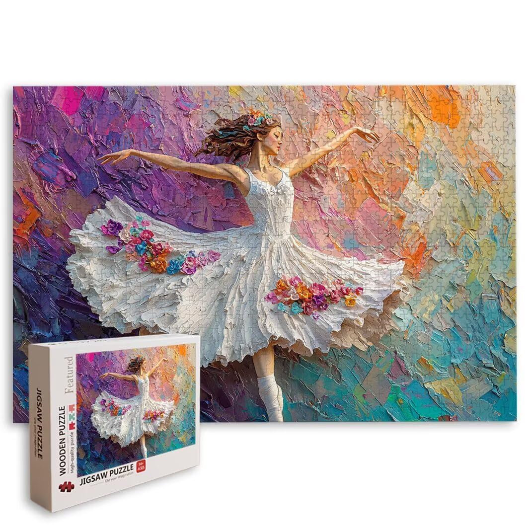 Puzzle 2000 Pezzi, Puzzle Ballerini, Misura: 100x71cm, Regalo Donna -8705