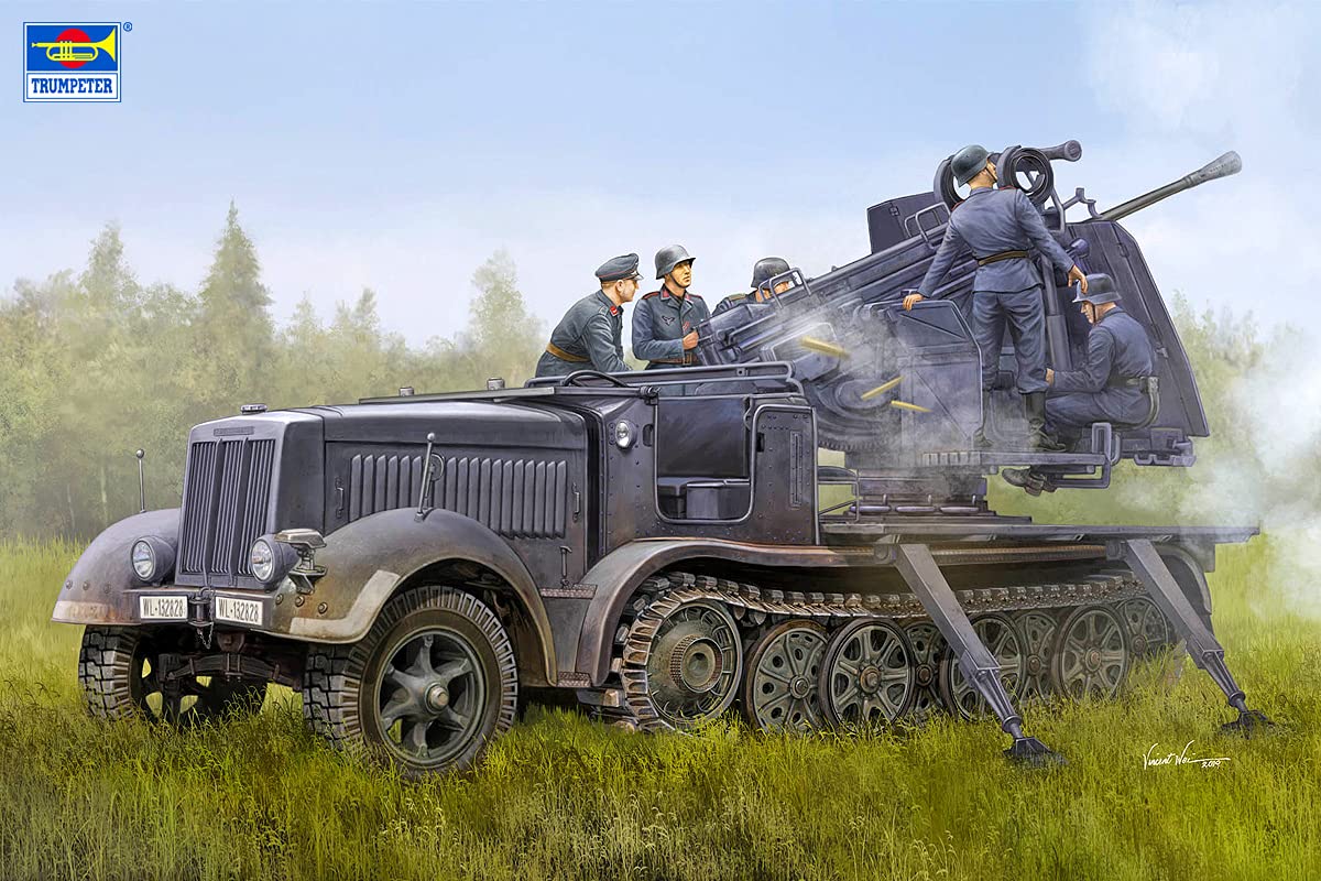 TRU09513 - Trumpeter 1:35 - German 5cm FLAK 41auf Selbstfahrlafette