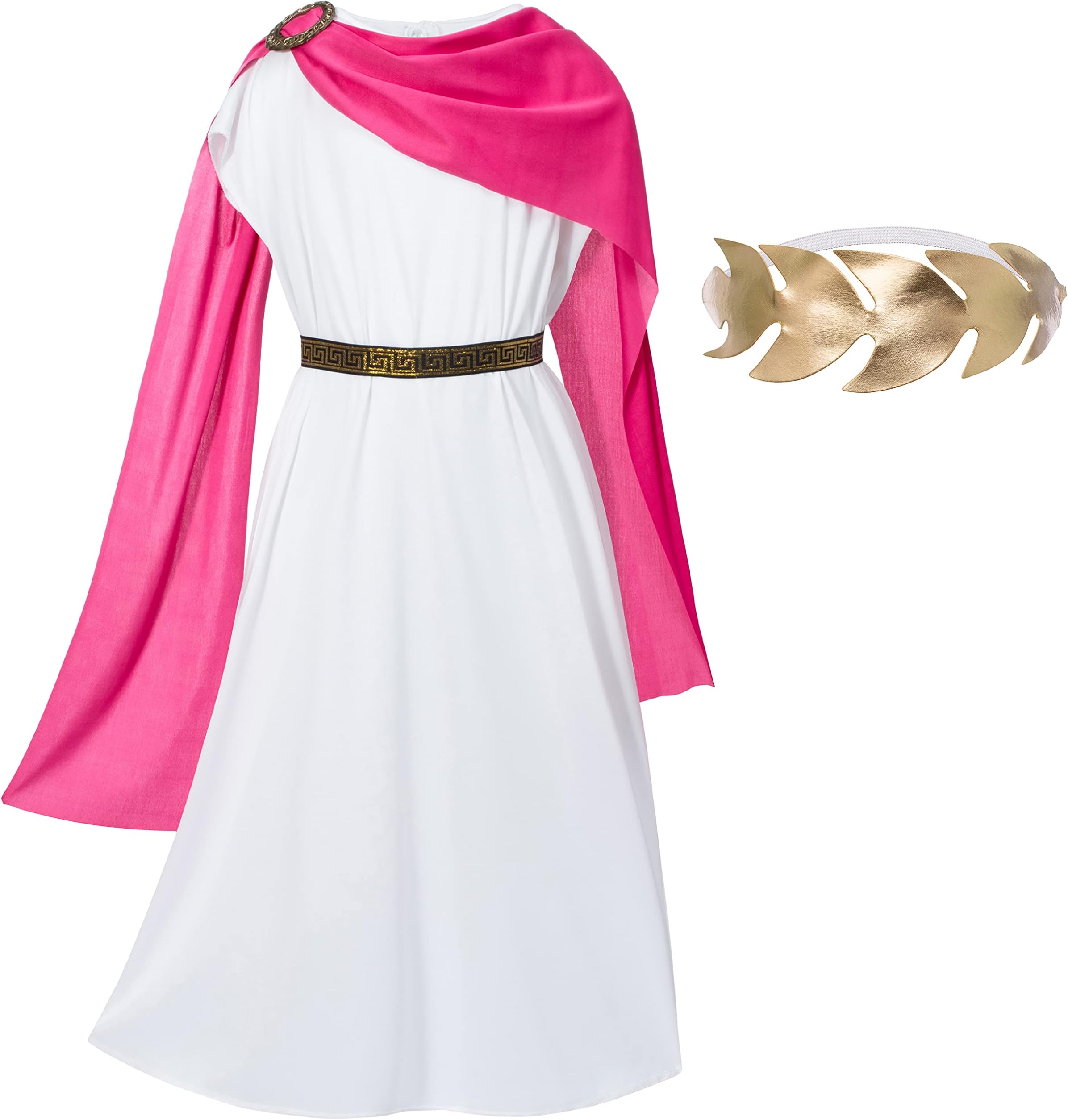 TOGROP Greek Toga Costume for Kids Ancient Greece Mythos Philosopher Rome Nobility Cosplay