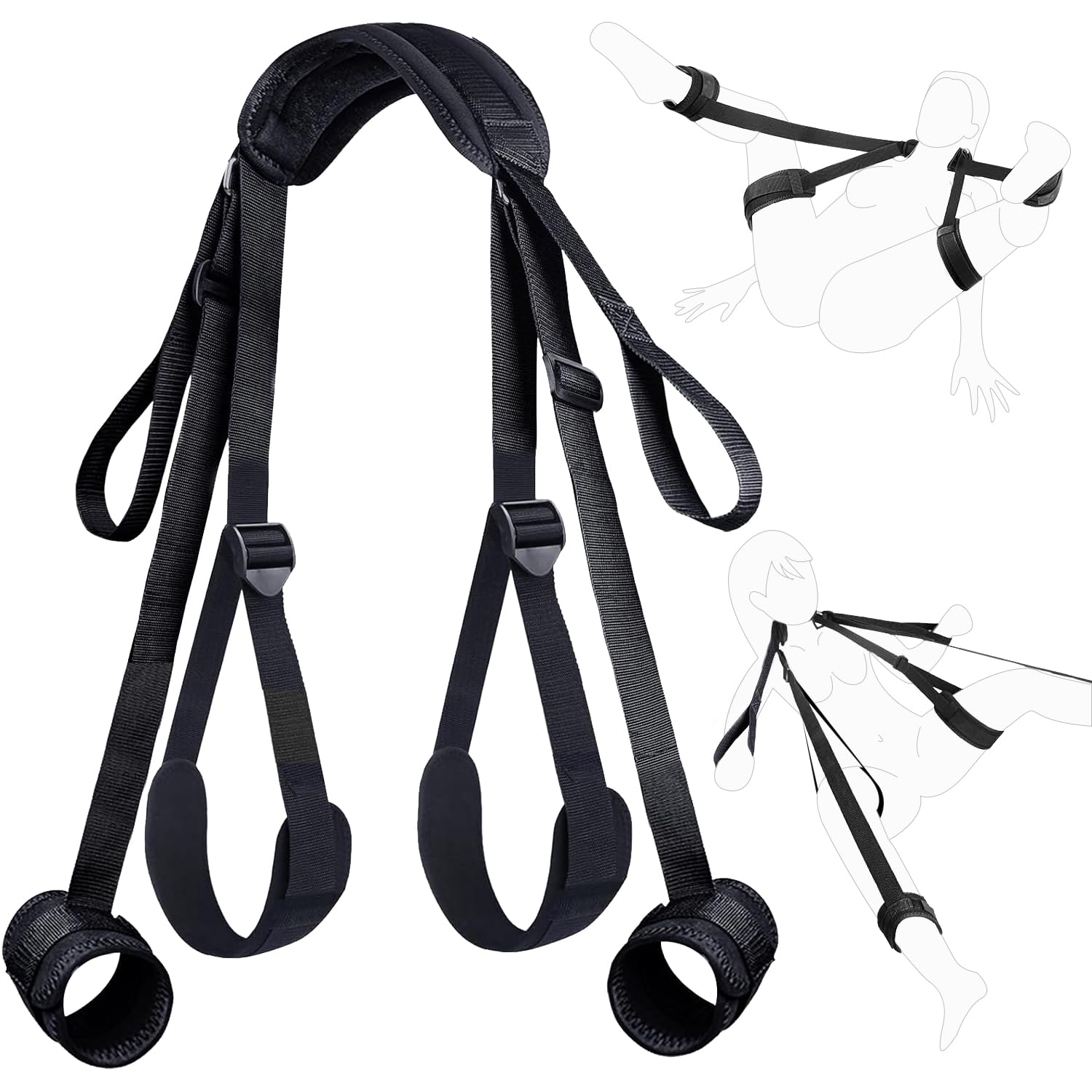Manette per Coppia Manette Sexishop Manette Sexyshop Nere Sexytoysys Coppia Donna Sexyshop Per Lui e Lei 5 Kit