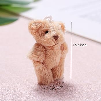 Anxiety Teddy Bear Emotional Support Gift Worry Bear Gift Kid Plush Toy