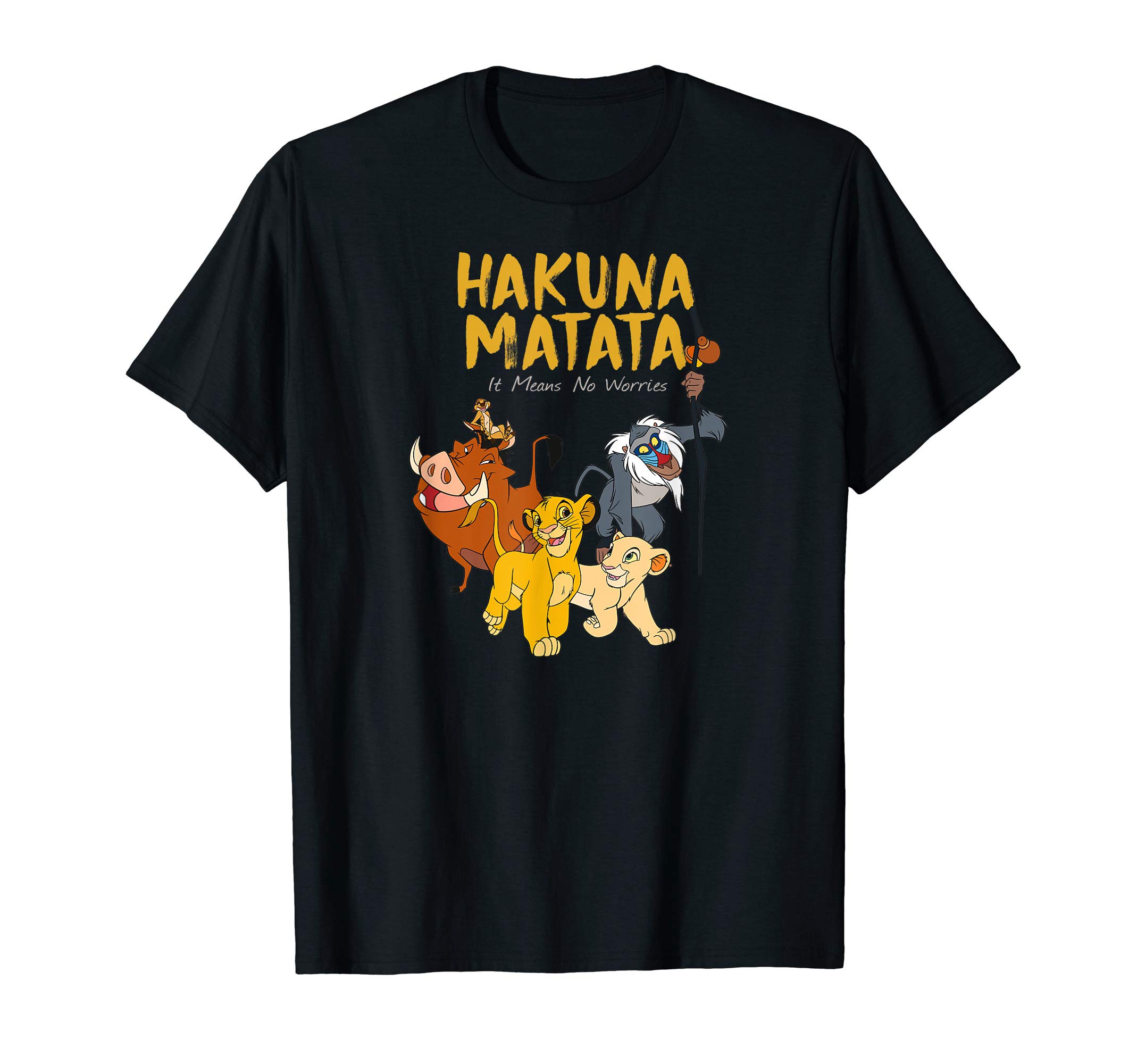 DisneyLion King Classic It Means No Worries T-Shirt