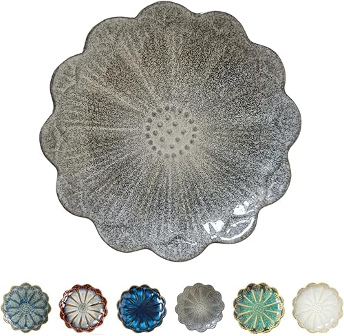 Miniatura 19 de Soporte de cuchara de cerámica para estufa, soporte de cuchara lindo con flores para encimera de cocina, soporte para cucharas de cocina para