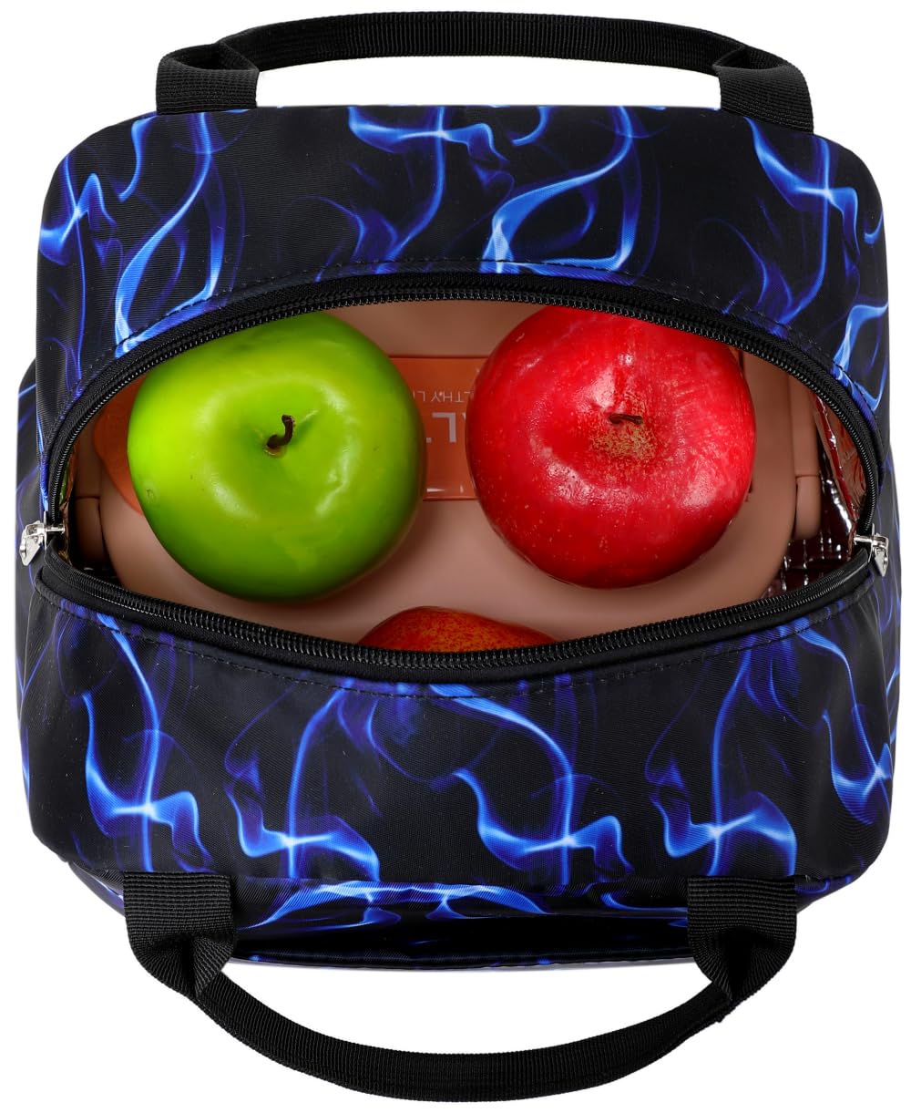 Mochila Chico Escolar Conjunto Niños de Libros Elemental Medio Adolescente Gran Impermeable Bolso de Almuerzo 18 Pulgadas 3 Pcs Boys Bolso